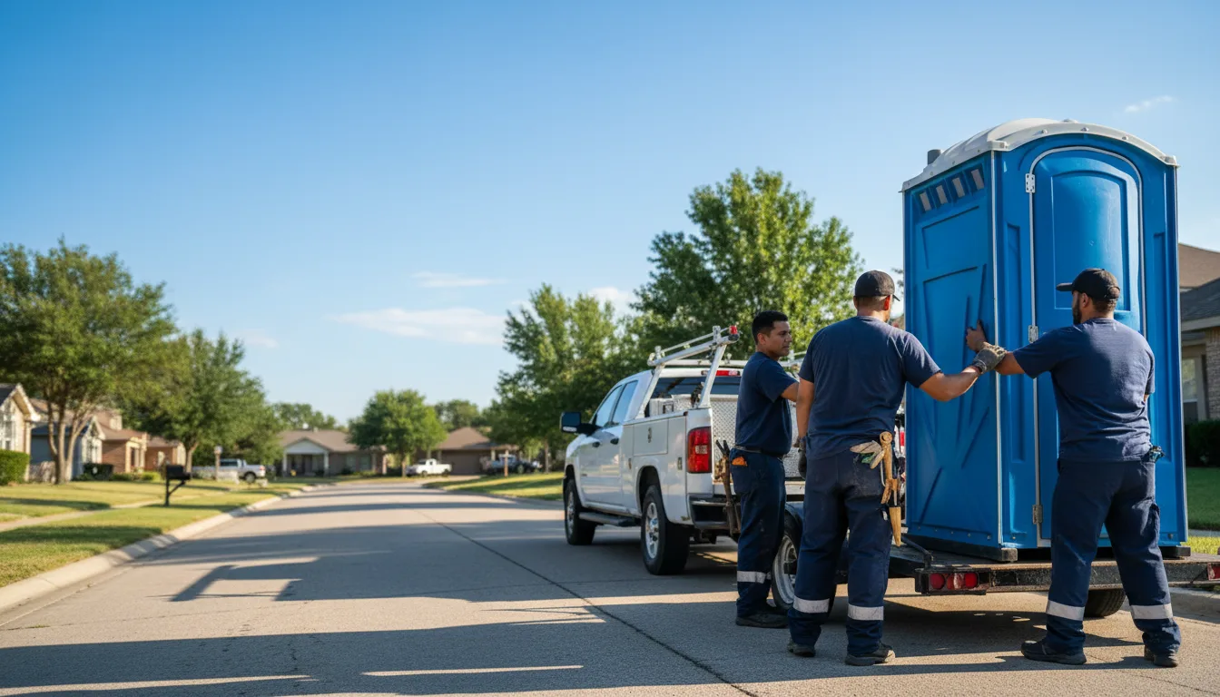 Portable Toilet Rental in Batesville, TX near me